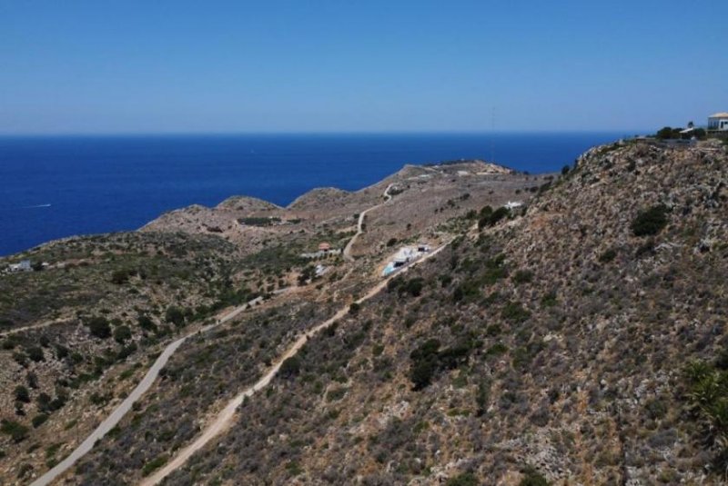 Kokkino Chorio Kreta, Kokkino Chorio: Grundstück mit unvergleichlichem Meerblick zu verkaufen Grundstück kaufen